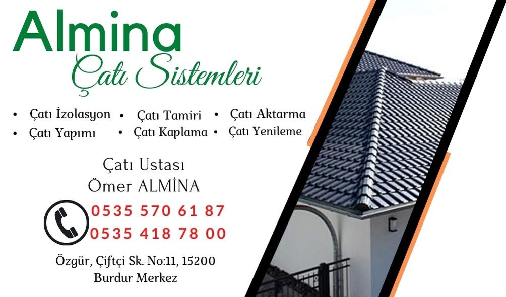 Burdur Çatı Tamiri